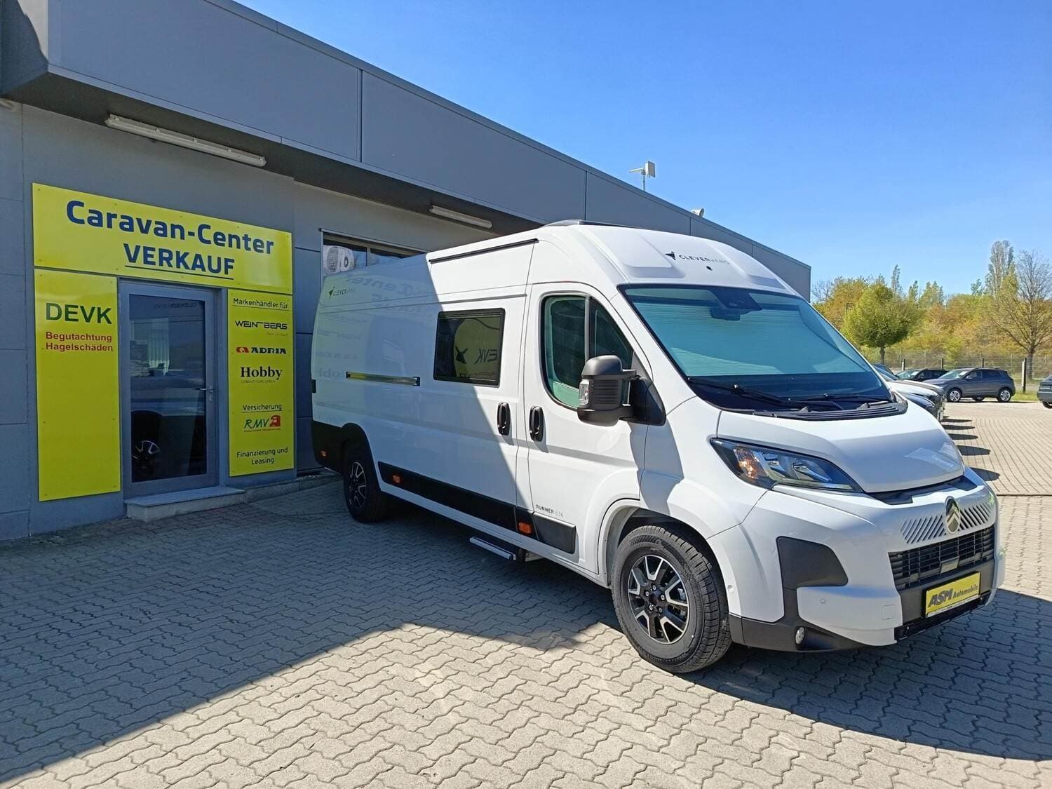 Wohnmobil Clever Runner Citroen mit 4 Sitzen bei ASM Autoservice Meißner e.K Wohnmobil Citroen Jumper Clever Citroen Runner mit 4 Sitzen und 2 Schlafplätzen
