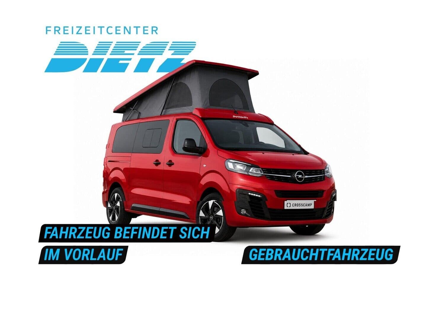 Wohnmobil Crosscamp Opel Flex bei Autohaus Dietz OHG Wohnmobil Opel Zafira Life Crosscamp Flex Opel mit 0 Schlafplätzen