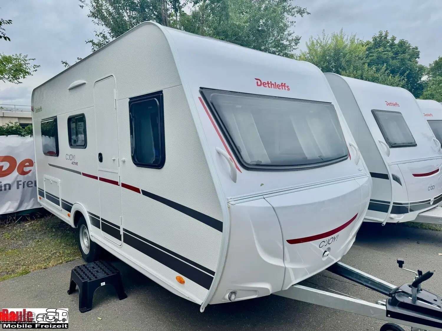 Wohnwagen Dethleffs c-joy 460 LE bei Raule Mobile Freizeit GmbH Wohnwagen Dethleffs 460 LE c-joy mit 4 Schlafplätzen