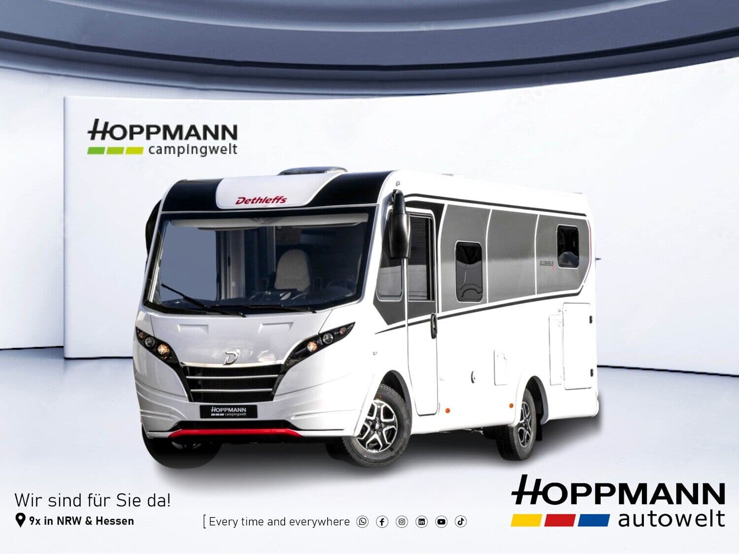Wohnmobil Dethleffs Globebus Active I 6 mit 4 Sitzen bei Hoppmann Autohaus GmbH Wohnmobil Fiat Ducato Dethleffs I 6 Globebus Active mit 4 Sitzen und 4 Schlafplätzen