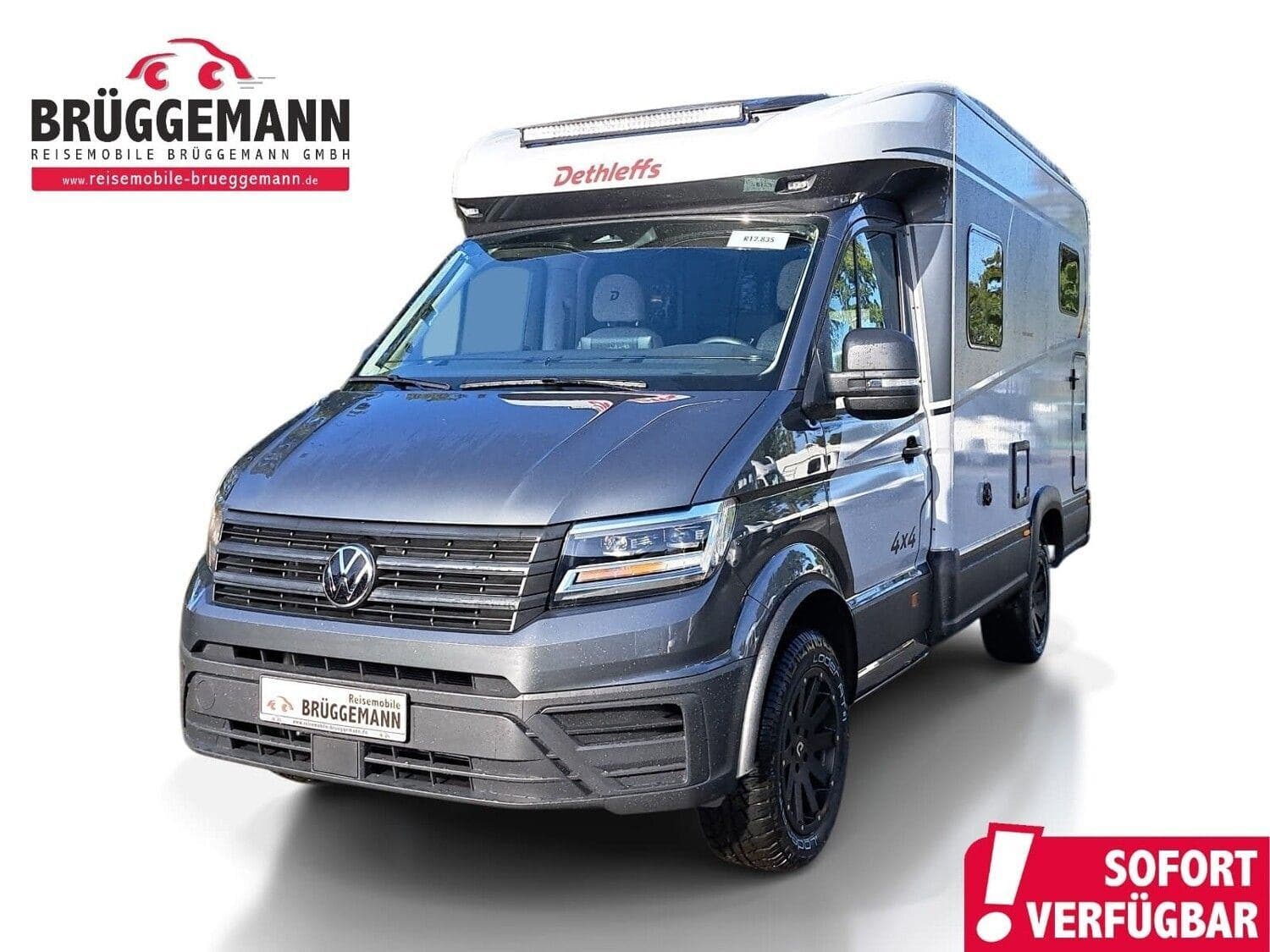 Wohnmobil Dethleffs Globebus Performance 4x4 T 16 mit 2 Sitzen bei Reisemobile Brüggemann GmbH Wohnmobil VW Crafter Dethleffs T 16 Globebus Performance 4x4 mit 2 Sitzen und 2 Schlafplätzen