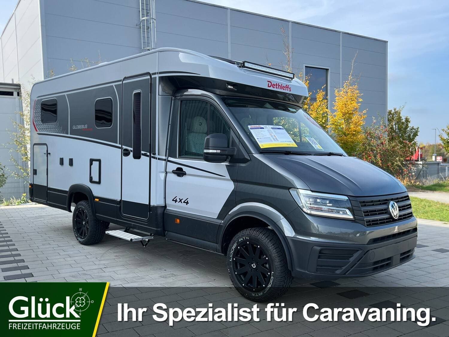 Wohnmobil Dethleffs Globebus Performance 4x4 T 46 mit 4 Sitzen bei Glück Freizeit GmbH Wohnmobil Dethleffs T 46 Globebus Performance 4x4 mit 4 Sitzen und 2 Schlafplätzen