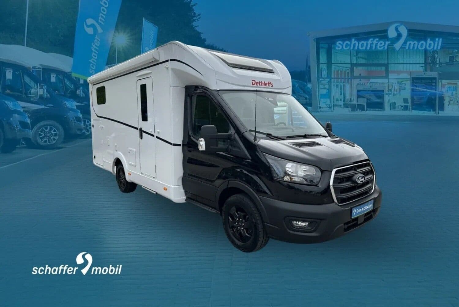 Wohnmobil Dethleffs Just Go T 6815 EB bei schaffer-mobil Wohnmobile GmbH Wohnmobil Ford Transit Dethleffs T 6815 EB Just Go mit 4 Schlafplätzen