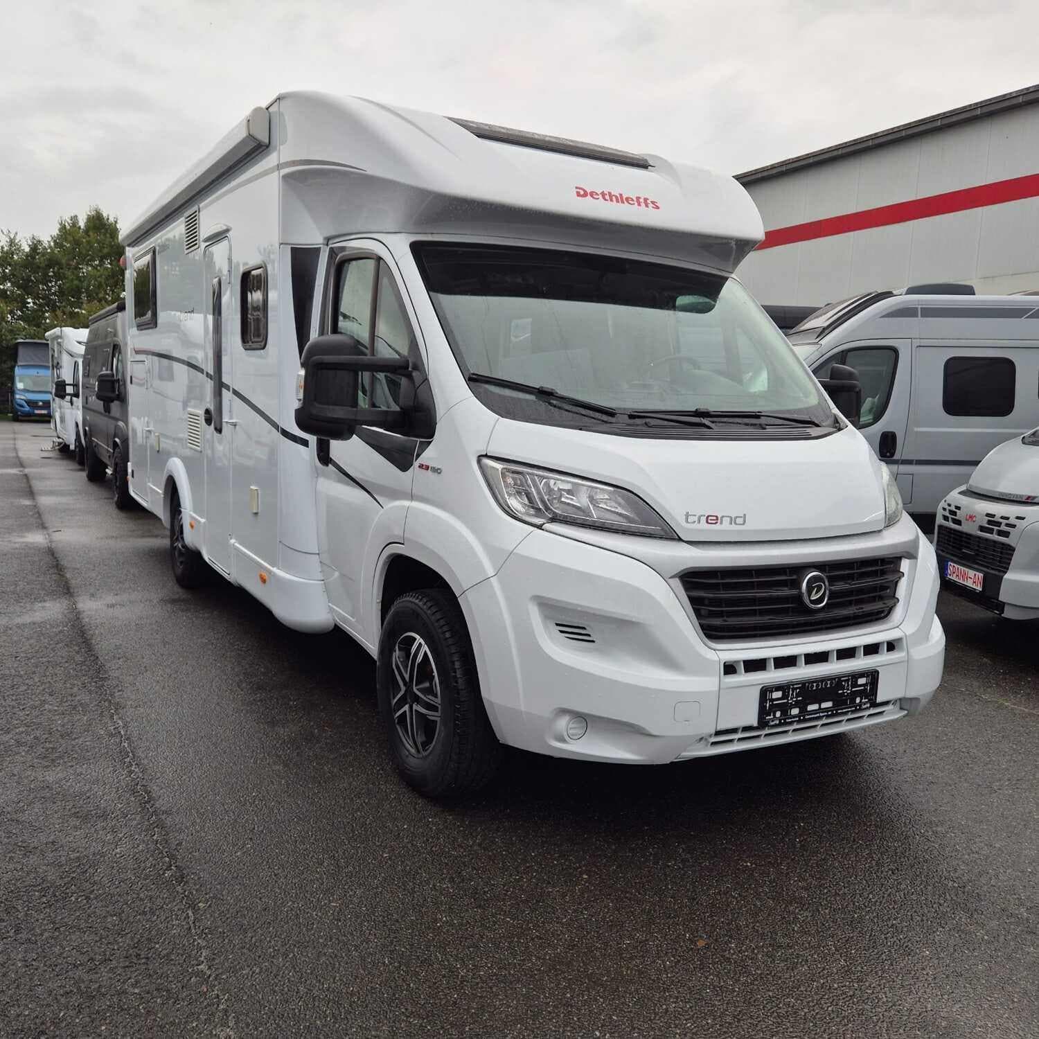 Wohnmobil Dethleffs Trend T 7057 EBL mit 4 Sitzen bei Caravanpark Spann...an GmbH Wohnmobil Fiat Ducato Dethleffs T 7057 EBL Trend mit 4 Sitzen und 2 Schlafplätzen