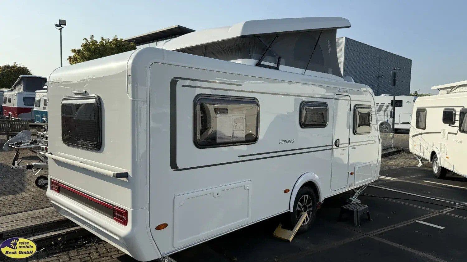 Wohnwagen Eriba Feeling 442 bei Reisemobile Beck GmbH Wohnwagen Eriba 442 Feeling mit 5 Schlafplätzen