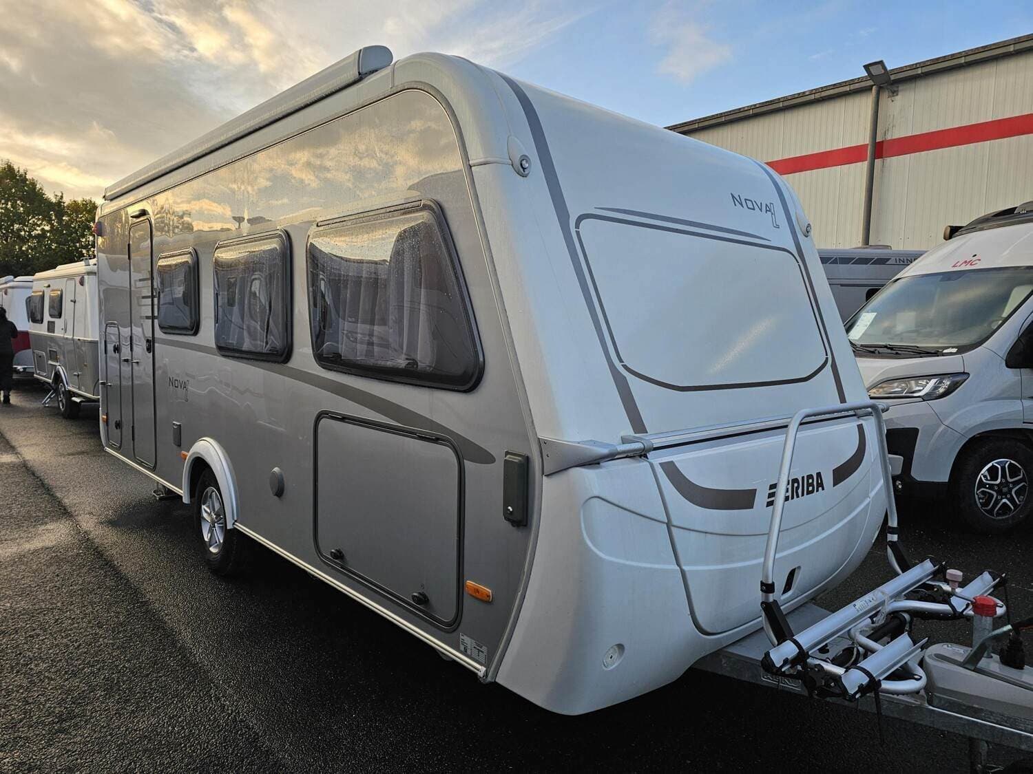 Wohnwagen Eriba Nova Light 515 bei Caravanpark Spann...an GmbH Wohnwagen Eriba 515 Nova Light mit 5 Schlafplätzen