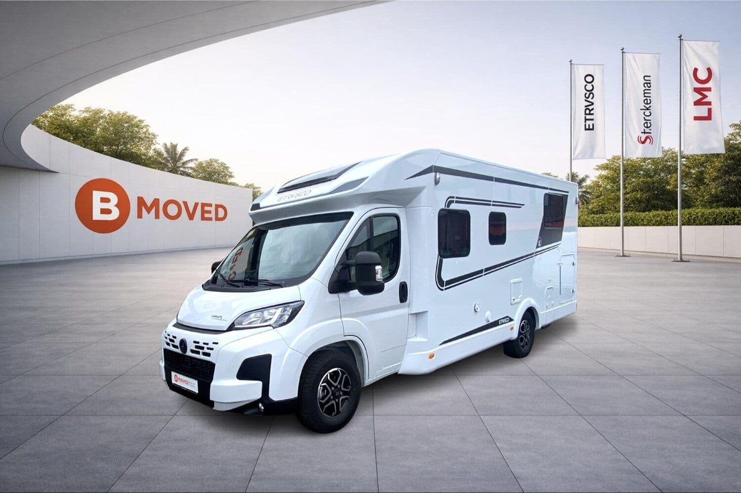 Wohnmobil Etrusco T 7400 SBC mit 4 Sitzen bei B Moved GmbH Wohnmobil Fiat Ducato Etrusco 7400 SBC T mit 4 Sitzen und 2 Schlafplätzen