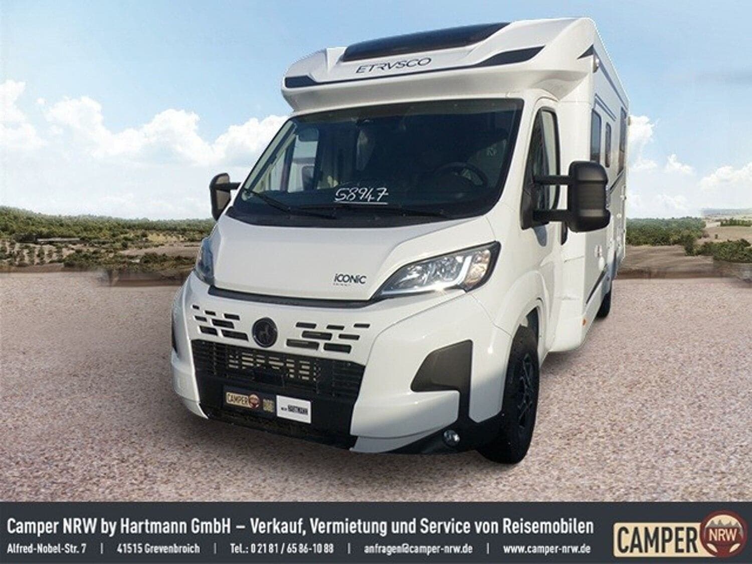 Wohnmobil Etrusco T 7400 SBC mit 4 Sitzen bei Hartmann GmbH Mercedes Benz Wohnmobil Fiat Ducato Etrusco 7400 SBC T mit 4 Sitzen und 4 Schlafplätzen