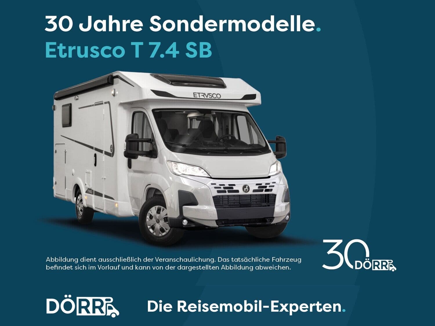 Wohnmobil Etrusco T-Modell Base 7.4 SB mit 4 Sitzen bei Dörr Reisemobile GmbH Wohnmobil Fiat Ducato Etrusco 7.4 SB T-Modell Base mit 4 Sitzen und 4 Schlafplätzen