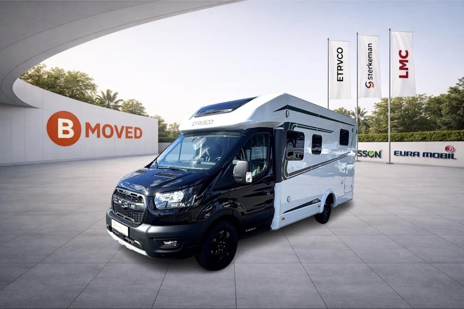 Wohnmobil Etrusco V Ford 6.8 SCF mit 4 Sitzen bei B Moved GmbH Wohnmobil Ford Transit Etrusco 6.8 SCF V Ford mit 4 Sitzen und 2 Schlafplätzen