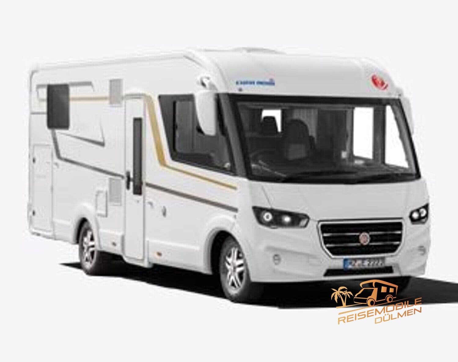 Wohnmobil Eura Mobil Integra Line IL 720 EF mit 4 Sitzen bei Reisemobile Dülmen GmbH Wohnmobil Fiat Ducato Eura Mobil IL 720 EF Integra Line mit 4 Sitzen und 4 Schlafplätzen