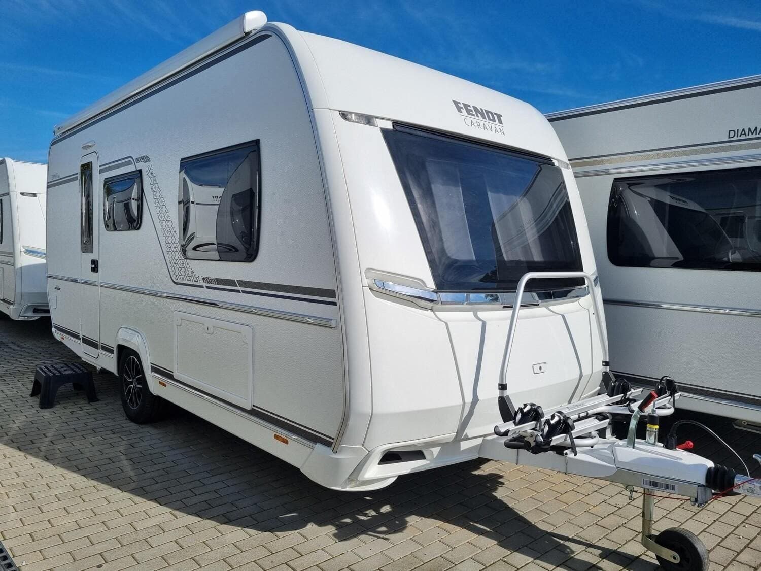 Wohnwagen Fendt Bianco Activ 465 SGE bei CMD Caravan Meinert Dresden GmbH Wohnwagen Fendt 465 SGE Bianco Activ mit 2 Schlafplätzen