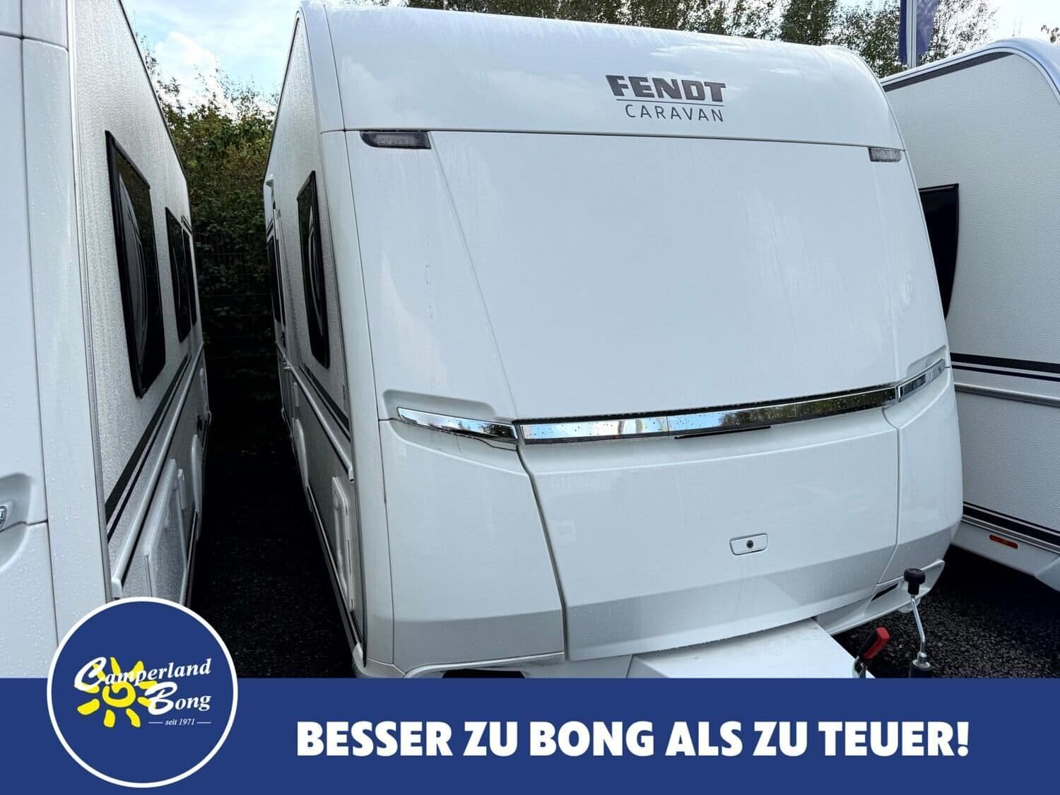 Wohnwagen Fendt Bianco Selection 465 SFB bei Camperland Bong GmbH Wohnwagen Fendt 465 SFB Bianco Selection mit 2 Schlafplätzen