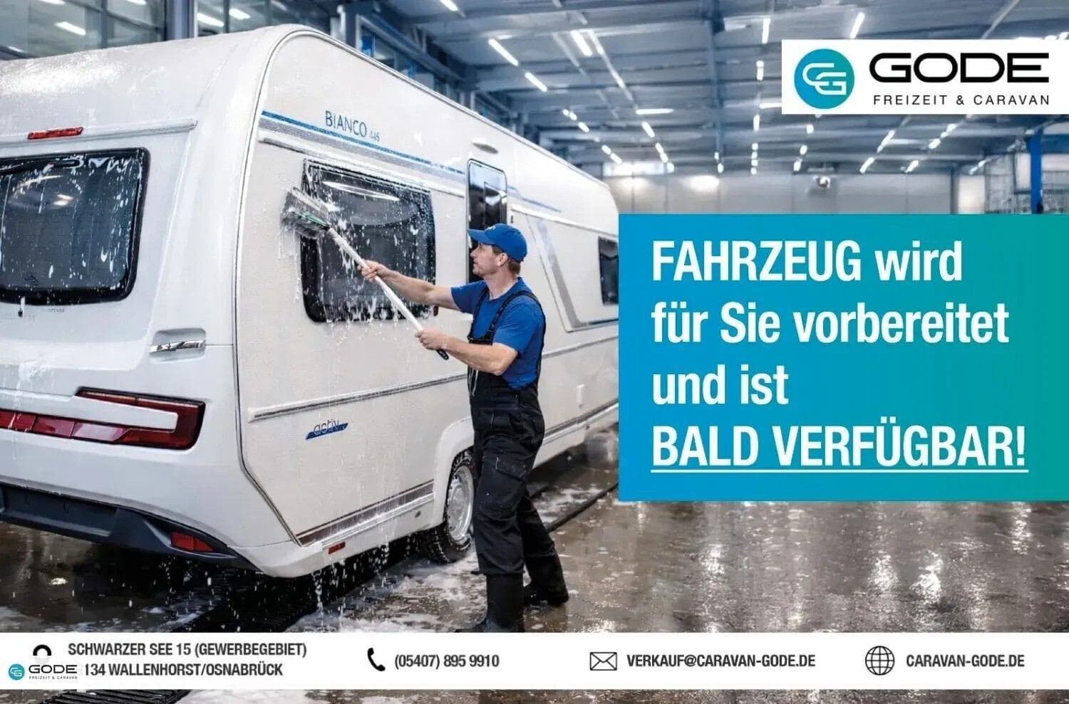 Wohnwagen Fendt Tendenza 550 SG bei Freizeit u. Caravan Gode GmbH & Co.KG Wohnwagen Fendt 550 SG Tendenza mit 4 Schlafplätzen