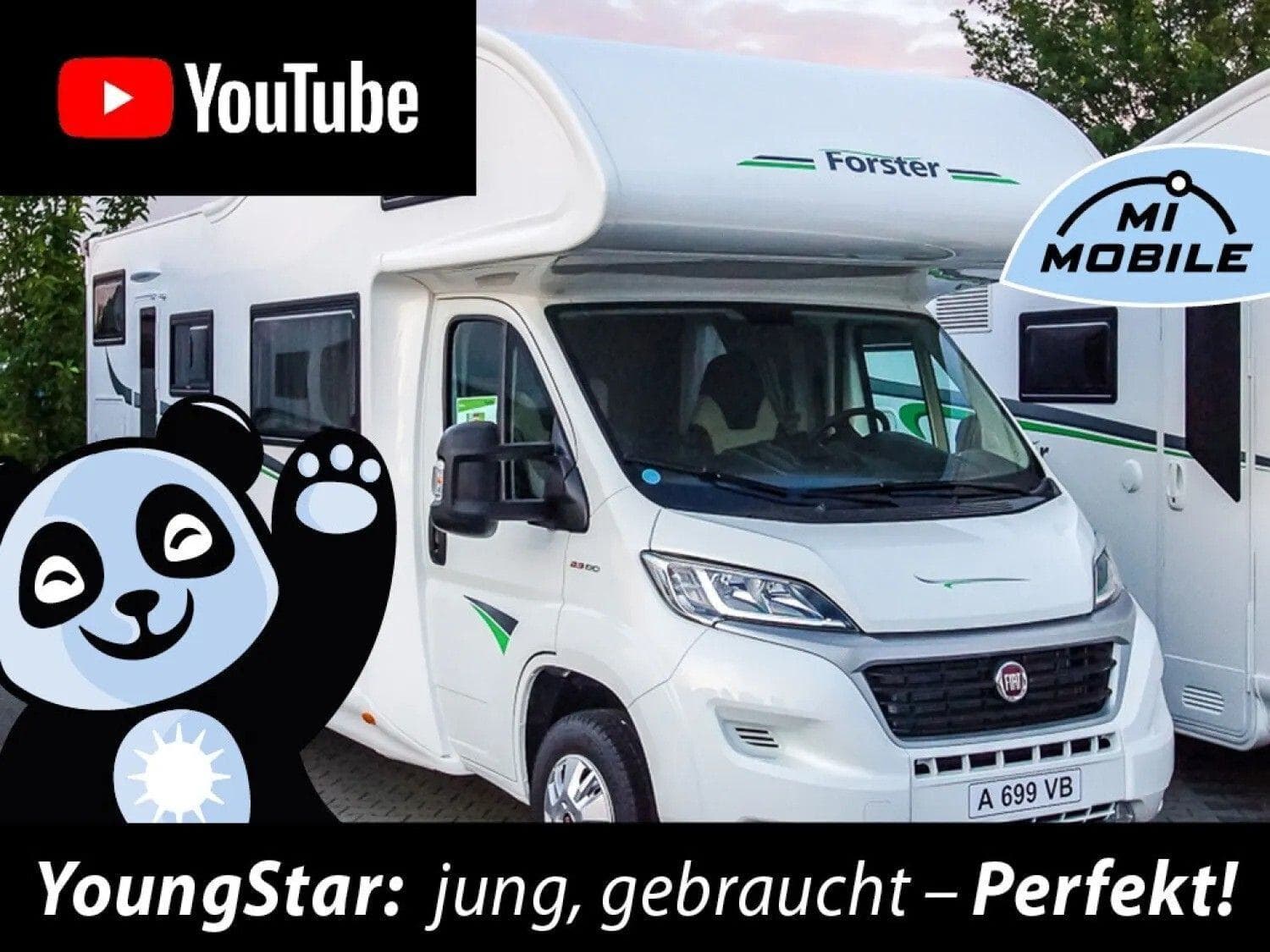 Wohnmobil Forster A 699 EB bei Mi-Mobile GmbH Wohnmobil Forster 699 EB A mit 5 Schlafplätzen