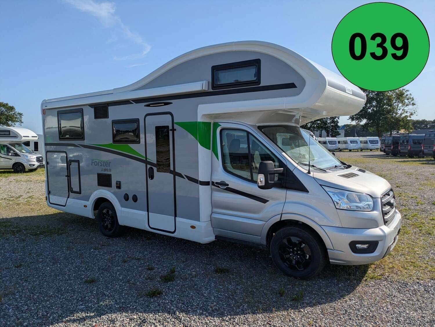 Wohnmobil Forster A F699 EB mit 5 Sitzen bei Ehlers Mobile Welten GmbH & Co. KG Wohnmobil Ford Transit Forster F699 EB A mit 5 Sitzen und 5 Schlafplätzen