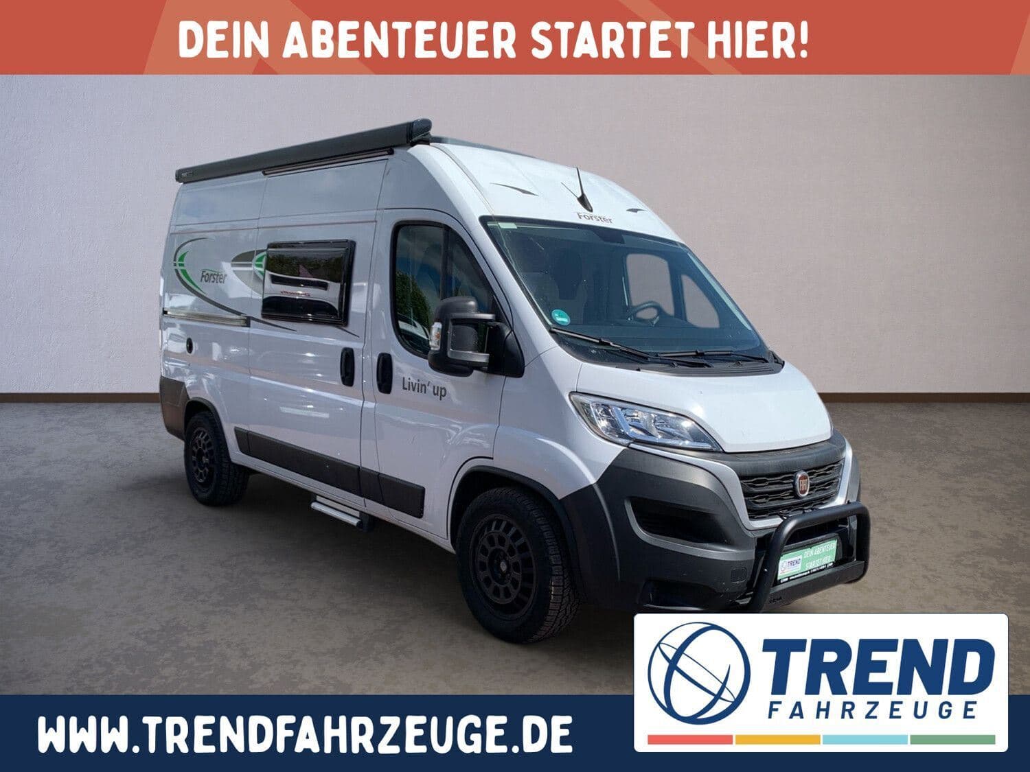 Wohnmobil Forster Livin Up 541 HB mit 4 Sitzen bei Trend-Fahrzeuge.de GmbH Wohnmobil Fiat Ducato Forster 541 HB Livin Up mit 4 Sitzen und 2 Schlafplätzen
