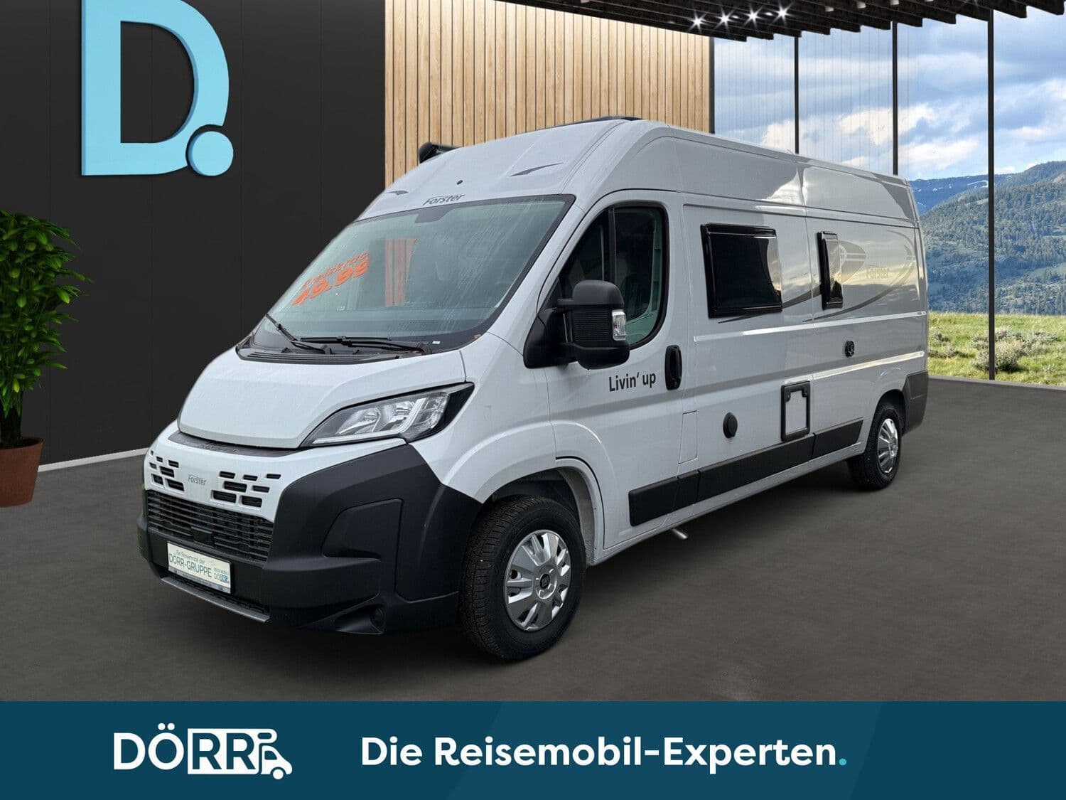 Wohnmobil Forster Livin Up FV599EBL mit 4 Sitzen bei Dörr Reisemobile GmbH Wohnmobil Fiat Ducato Forster FV599EBL Livin Up mit 4 Sitzen und 2 Schlafplätzen