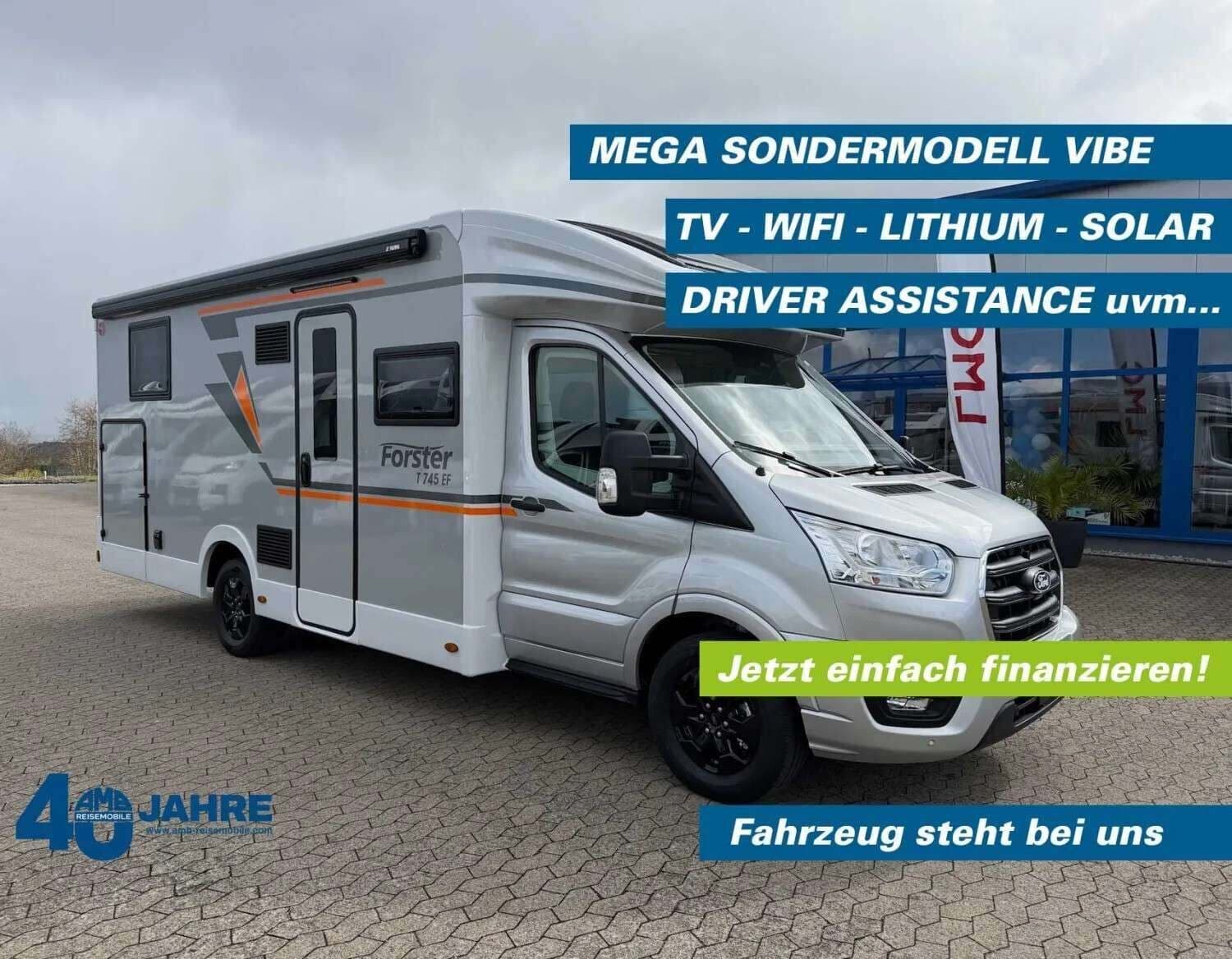 Wohnmobil Forster T 745 EF Vibe bei AMB Reisemobile GmbH Wohnmobil Forster 745 EF Vibe T mit 4 Schlafplätzen