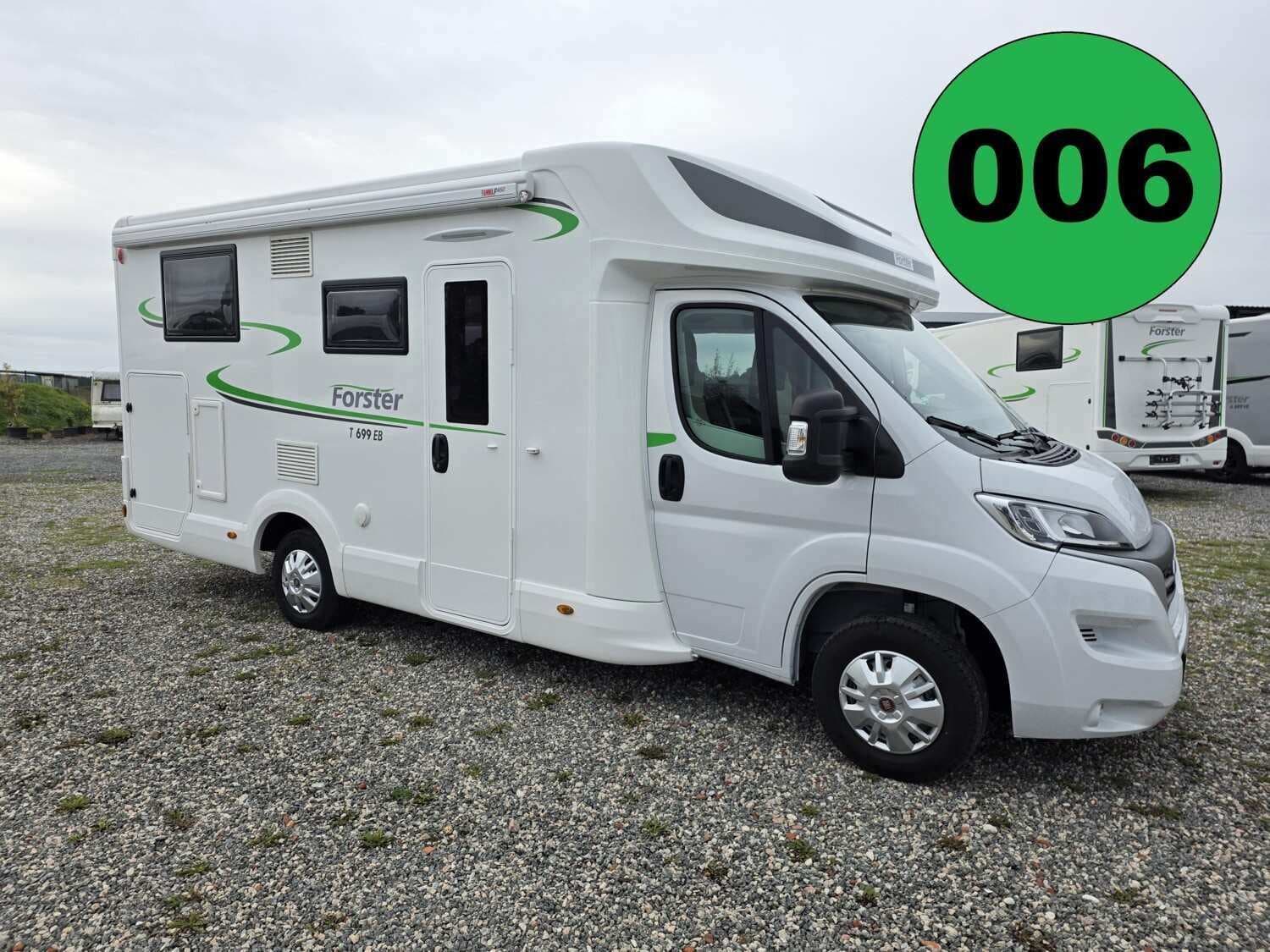 Wohnmobil Forster T FT699EB mit 4 Sitzen bei Ehlers Mobile Welten GmbH & Co. KG Wohnmobil Fiat Ducato Forster FT699EB T mit 4 Sitzen und 4 Schlafplätzen