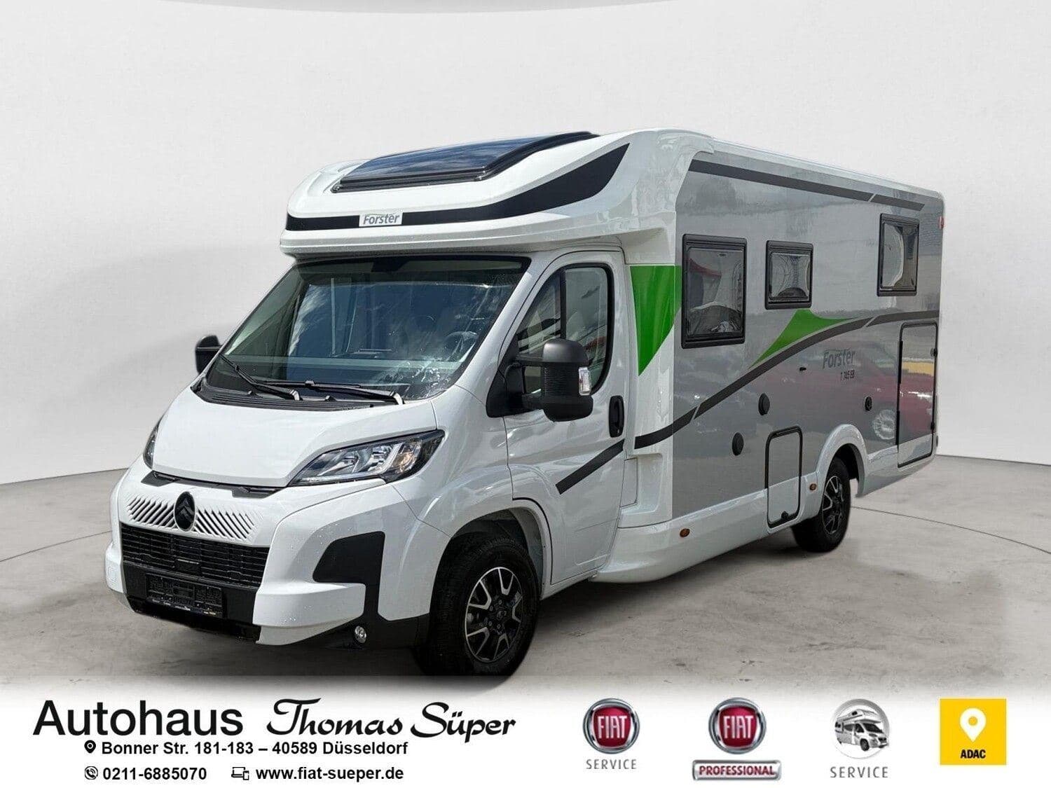 Wohnmobil Forster T FT745 EB mit 4 Sitzen bei Autohaus Thomas Süper Wohnmobil Citroen Jumper Forster FT745 EB T mit 4 Sitzen und 4 Schlafplätzen