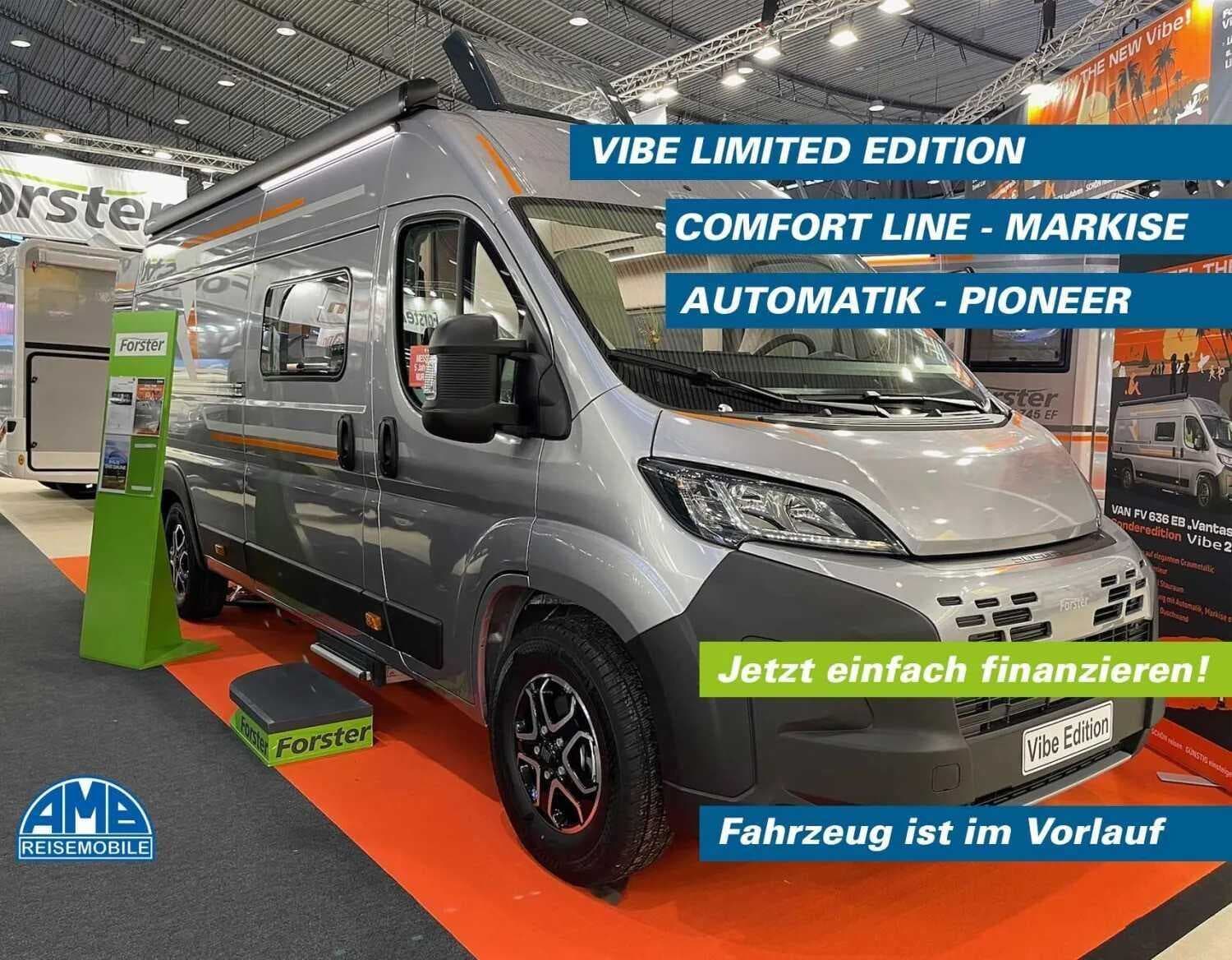 Wohnmobil Forster V 636 EB Vantasy bei AMB Reisemobile GmbH Wohnmobil Fiat Ducato Forster 636 EB Vantasy V mit 3 Schlafplätzen