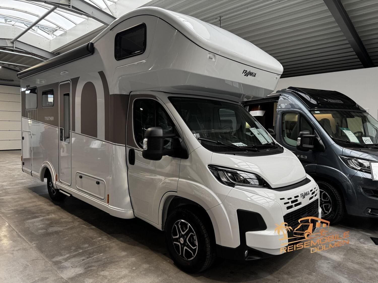 Wohnmobil Frankia F-Line A 680 PLUS EDITION TOGETHER 4.5T mit 3 Sitzen bei Reisemobile Dülmen GmbH Wohnmobil Fiat Ducato Frankia A 680 PLUS EDITION TOGETHER 4.5T F-Line mit 3 Sitzen und 2 Schlafplätzen