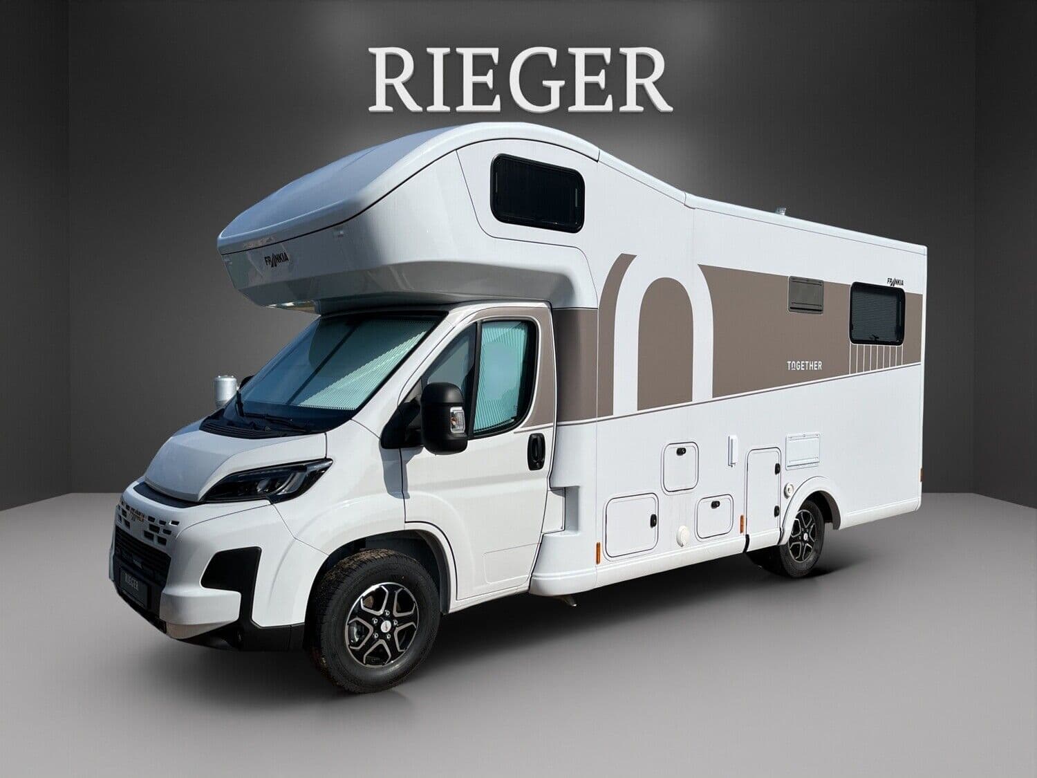 Wohnmobil Frankia F-Line A680 PLUS ED. TOGETHER 4.5T mit 3 Sitzen bei Autohaus Rieger GmbH Wohnmobil Fiat Ducato Frankia A680 PLUS ED. TOGETHER 4.5T F-Line mit 3 Sitzen und 2 Schlafplätzen