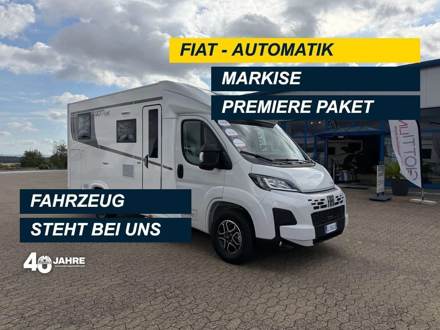 Wohnmobil GiottiLine Compact CX66 bei AMB Reisemobile GmbH Wohnmobil GiottiLine CX66 Compact mit 3 Schlafplätzen