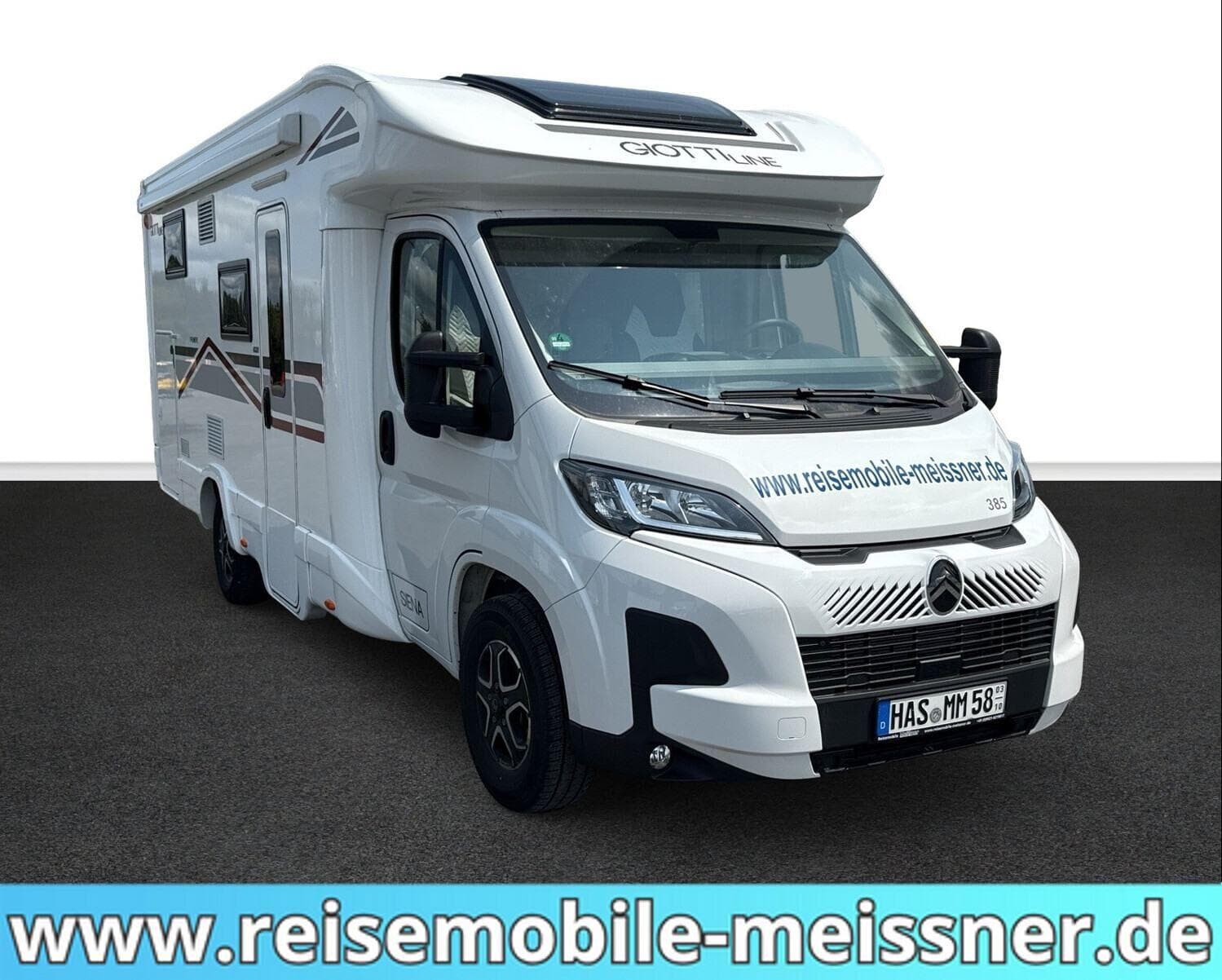 Wohnmobil GiottiLine Siena 385 mit 5 Sitzen bei Reisemobile Meißner GmbH Wohnmobil Peugeot Boxer GiottiLine 385 Siena mit 5 Sitzen und 4 Schlafplätzen