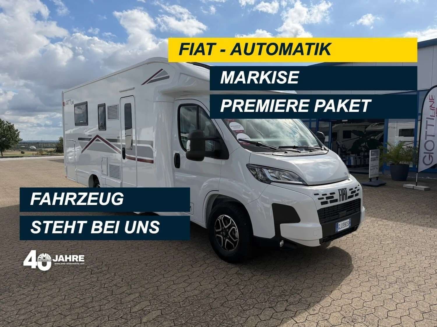 Wohnmobil GiottiLine Siena 390 bei AMB Reisemobile GmbH Wohnmobil GiottiLine 390 Siena mit 4 Schlafplätzen