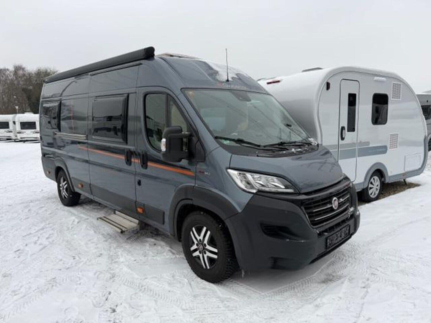 Wohnmobil Globecar Campscout B 640 mit 4 Sitzen bei ms caravaning KG Wohnmobil Fiat Ducato Globecar 640 Campscout B mit 4 Sitzen und 2 Schlafplätzen