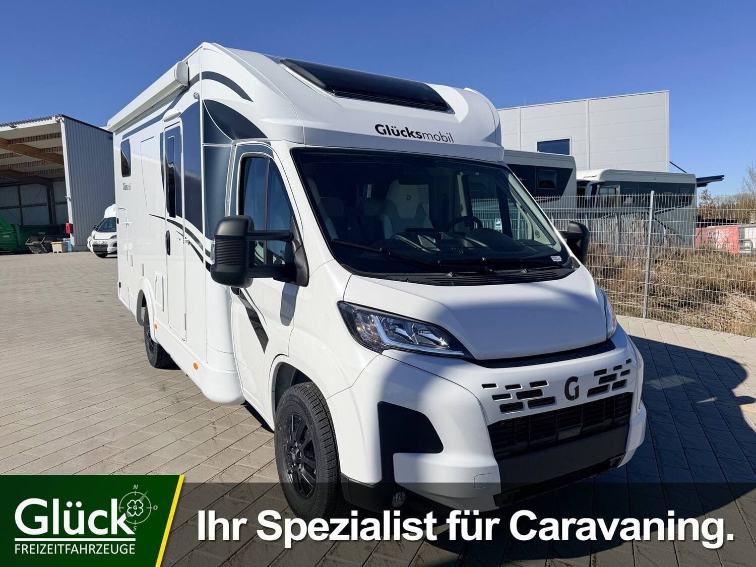 Wohnmobil Glücksmobil T 691 EB mit 4 Sitzen bei Glück Freizeit GmbH Wohnmobil Glücksmobil 691 EB T mit 4 Sitzen und 4 Schlafplätzen