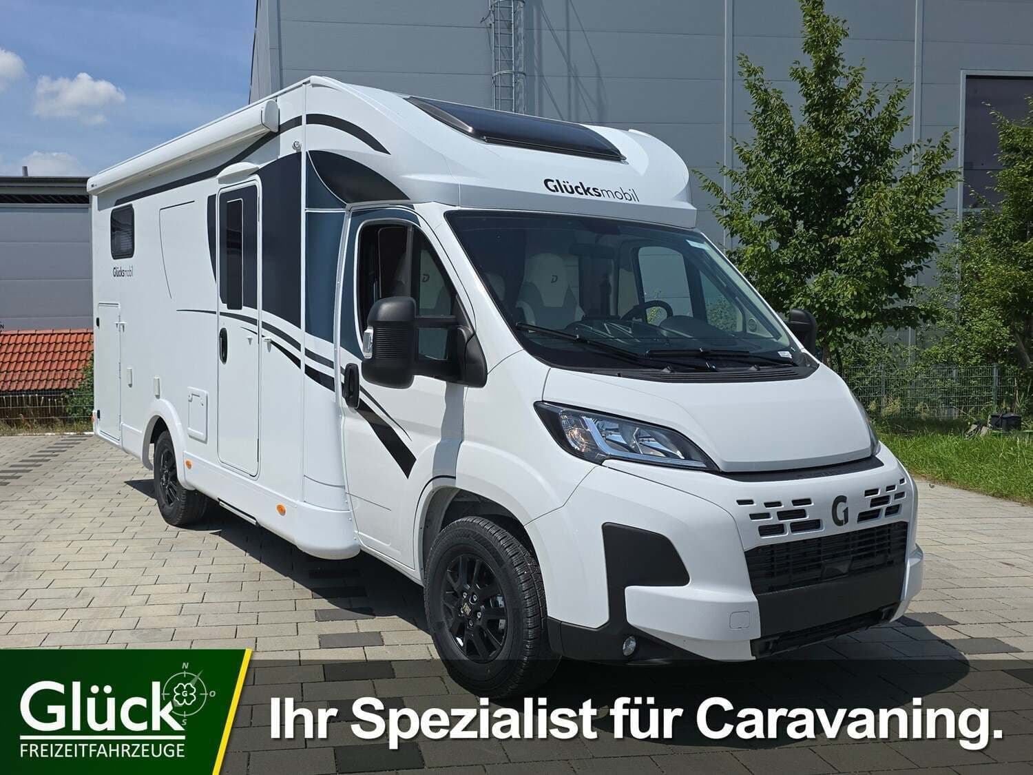 Wohnmobil Glücksmobil T 691 EB mit 4 Sitzen bei Glück Freizeit GmbH Wohnmobil Glücksmobil 691 EB T mit 4 Sitzen und 3 Schlafplätzen