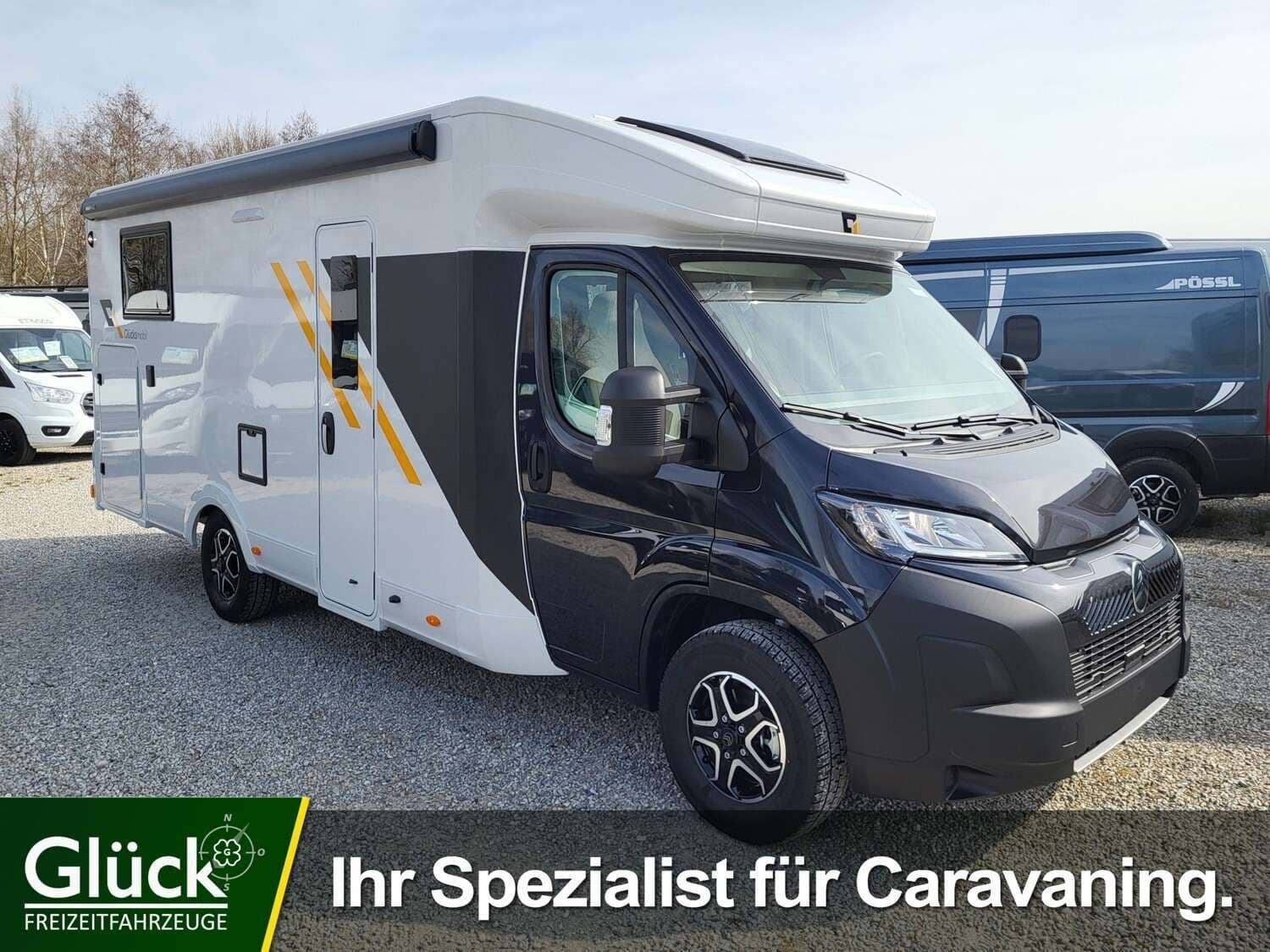 Wohnmobil Glücksmobil T 75 SL mit 4 Sitzen bei Glück Freizeit GmbH Wohnmobil Glücksmobil 75 SL T mit 4 Sitzen und 4 Schlafplätzen