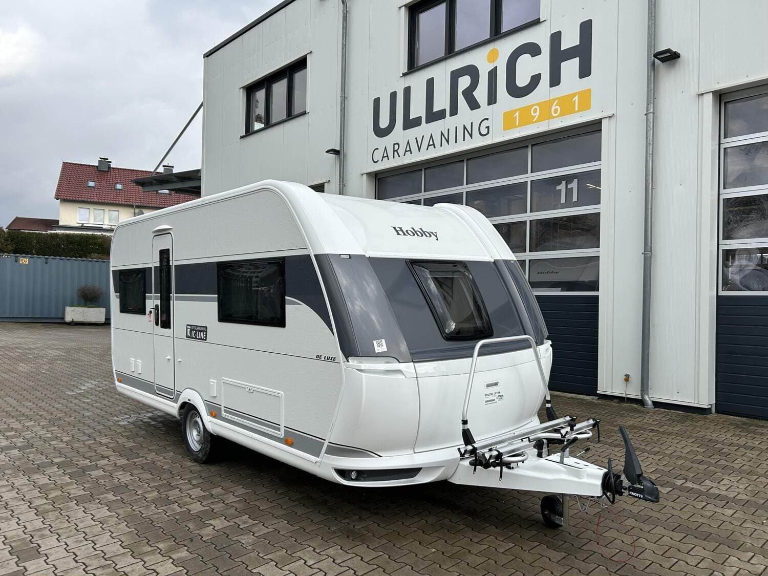 Wohnwagen Hobby De Luxe 460 UFe bei Ullrich Caravaning GmbH Wohnwagen Hobby 460 UFe De Luxe mit 4 Schlafplätzen
