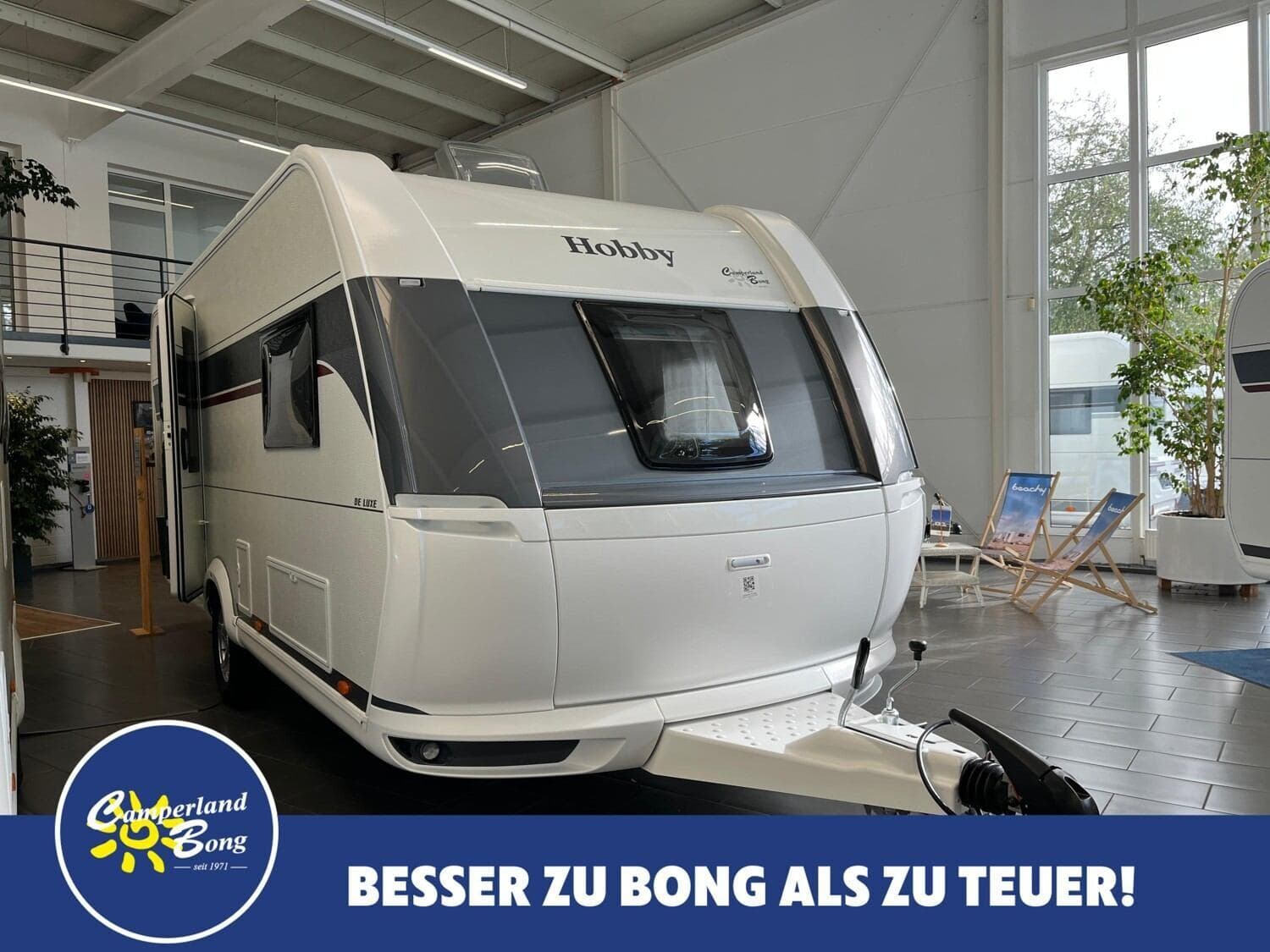 Wohnwagen Hobby De Luxe 515 UHL bei Camperland Bong GmbH Wohnwagen Hobby 515 UHL De Luxe mit 6 Schlafplätzen