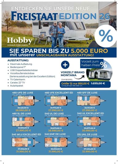 Hobby Excellent Edition 460 UFe EXCELLENT EDITION