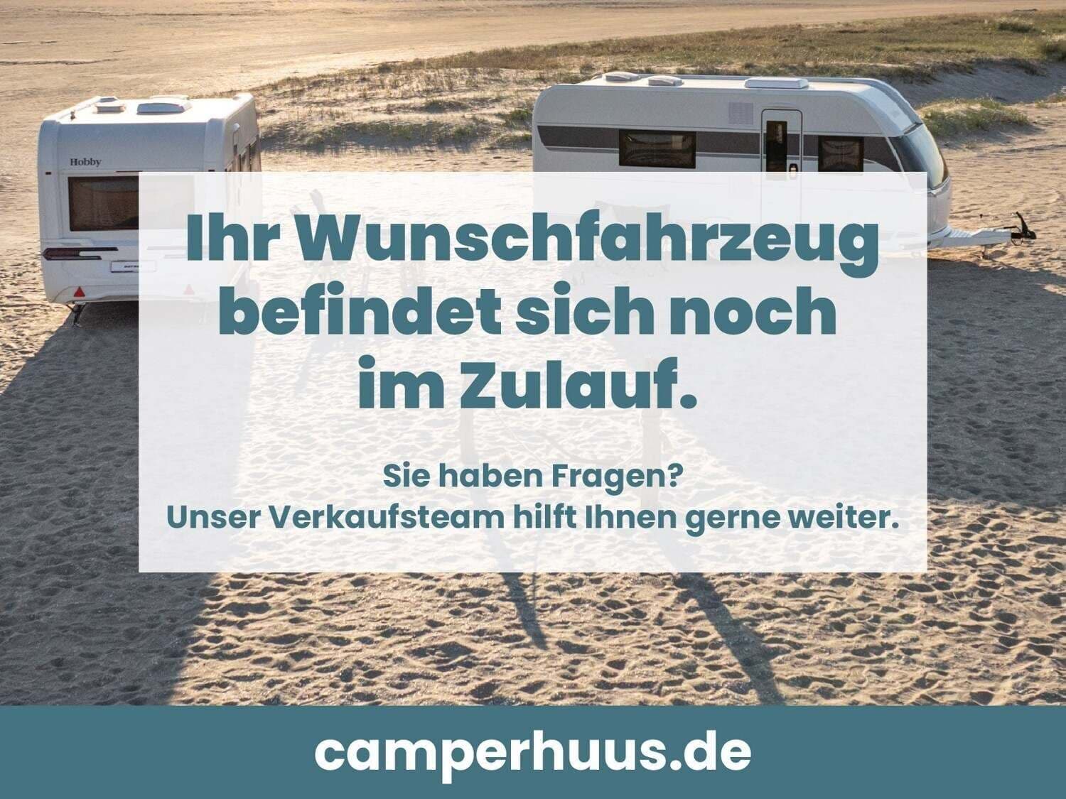 Wohnwagen Hobby OnTour 460 DL bei Camperhuus Wohnwagen Hobby 460 DL OnTour mit 3 Schlafplätzen