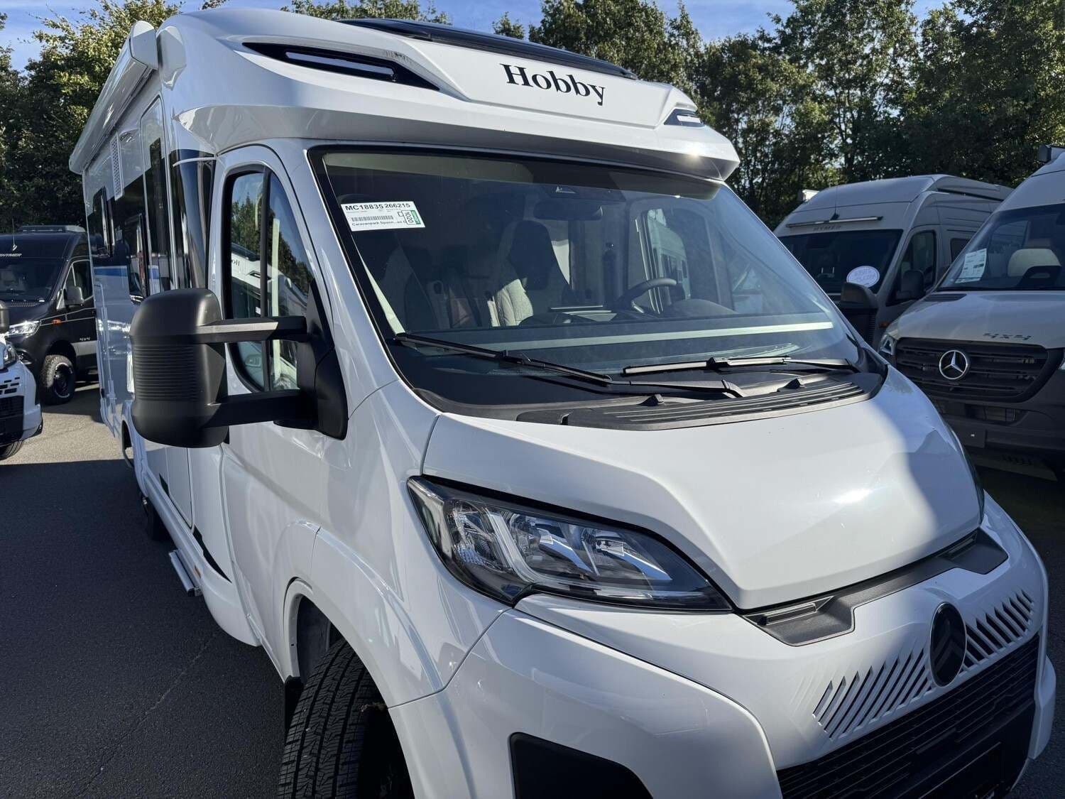 Wohnmobil Hobby OnTour C 700 GQ mit 4 Sitzen bei Caravanpark Spann...an GmbH Wohnmobil Citroen Jumper Hobby 700 GQ OnTour C mit 4 Sitzen und 2 Schlafplätzen