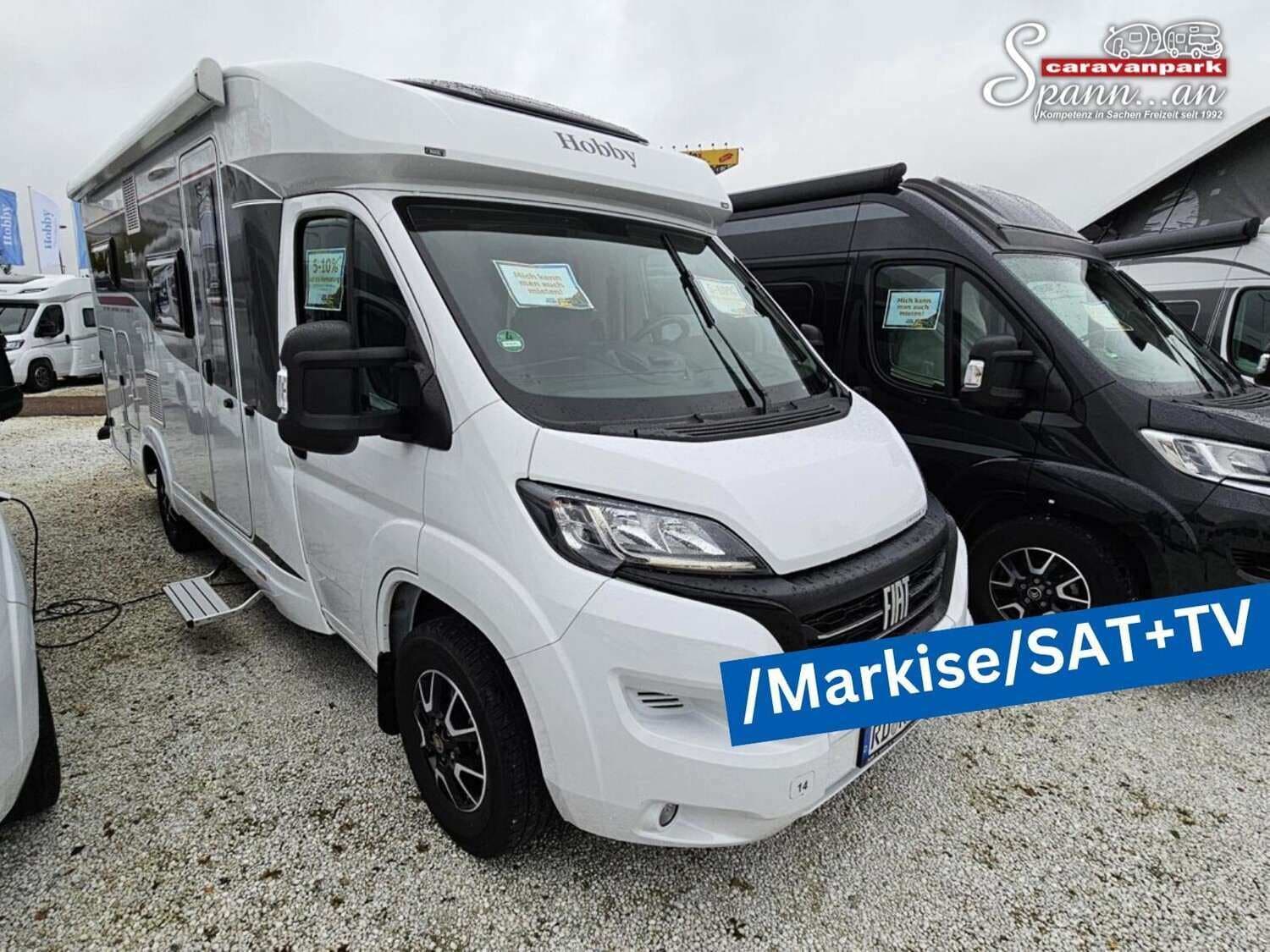 Wohnmobil Hobby Optima OnTour Edition F V65 GE mit 4 Sitzen bei Caravanpark Spann...an GmbH Wohnmobil Fiat Ducato Hobby V65 GE Optima OnTour Edition F mit 4 Sitzen und 2 Schlafplätzen