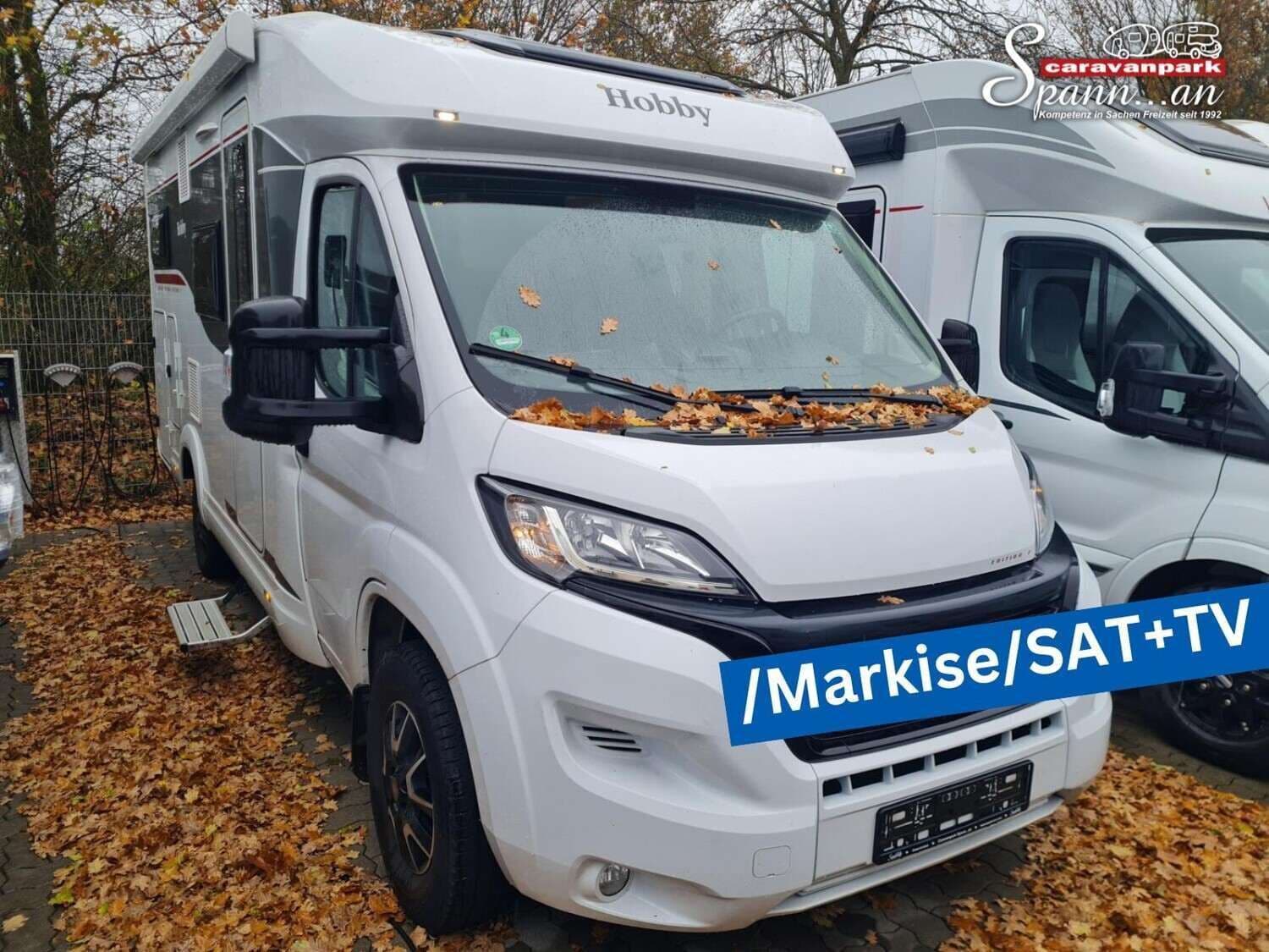Wohnmobil Hobby Optima OnTour Edition F V65 GE mit 4 Sitzen bei Caravanpark Spann...an GmbH Wohnmobil Fiat Ducato Hobby V65 GE Optima OnTour Edition F mit 4 Sitzen und 2 Schlafplätzen