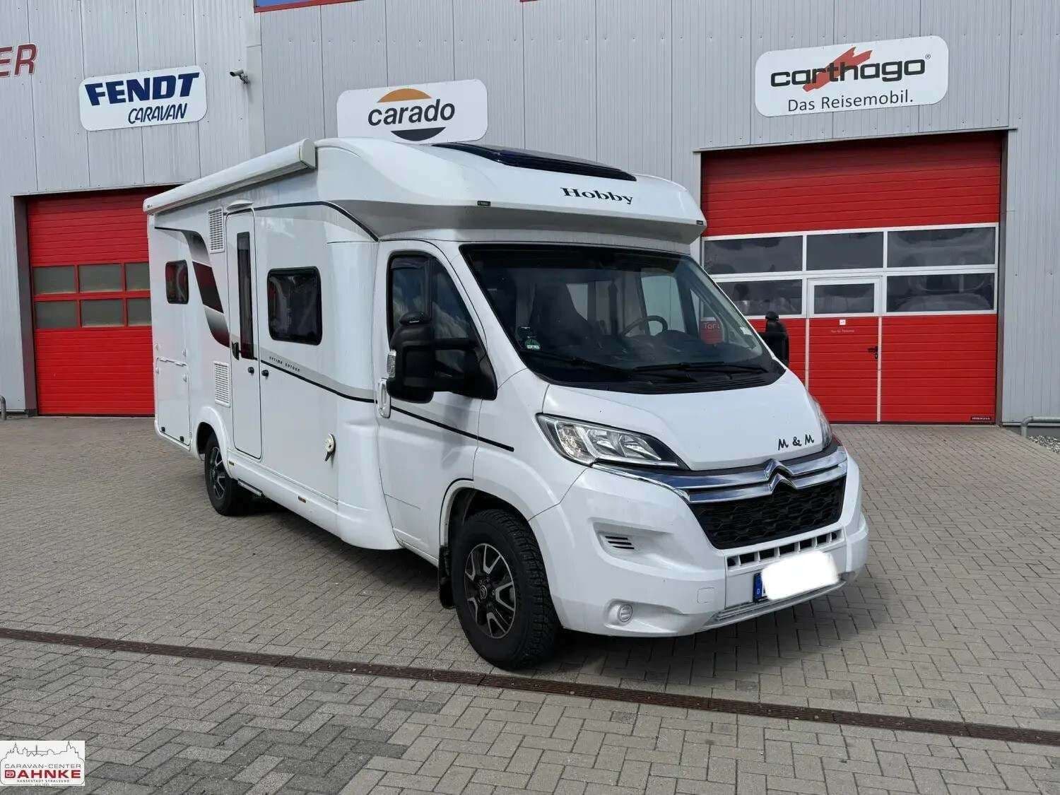 Wohnmobil Hobby Optima OnTour T65 FL mit 4 Sitzen bei Caravan Center Dahnke GmbH Wohnmobil Citroen Jumper Hobby T65 FL Optima OnTour mit 4 Sitzen und 4 Schlafplätzen
