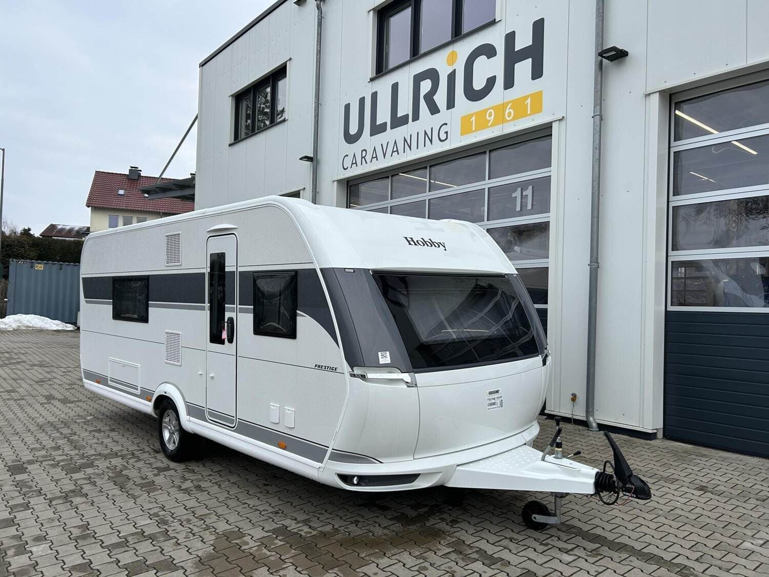 Wohnwagen Hobby Prestige 560 WFU bei Ullrich Caravaning GmbH Wohnwagen Hobby 560 WFU Prestige mit 4 Schlafplätzen