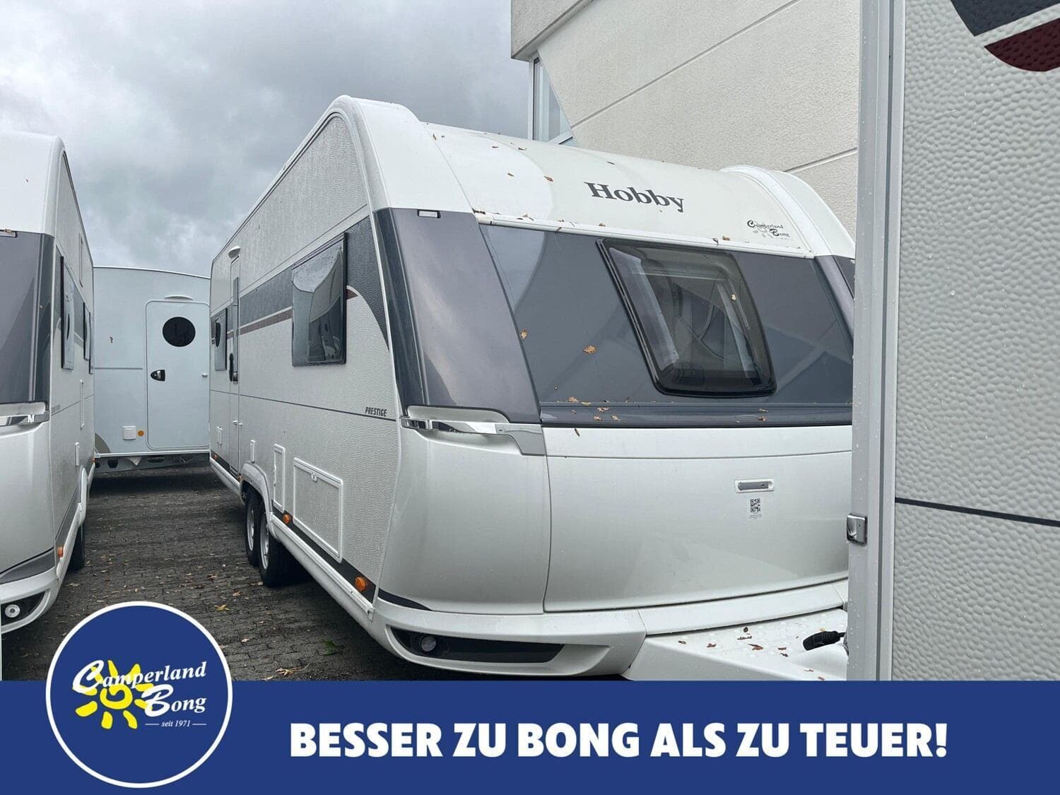 Wohnwagen Hobby Prestige 620 CL bei Camperland Bong GmbH Wohnwagen Hobby 620 CL Prestige mit 4 Schlafplätzen
