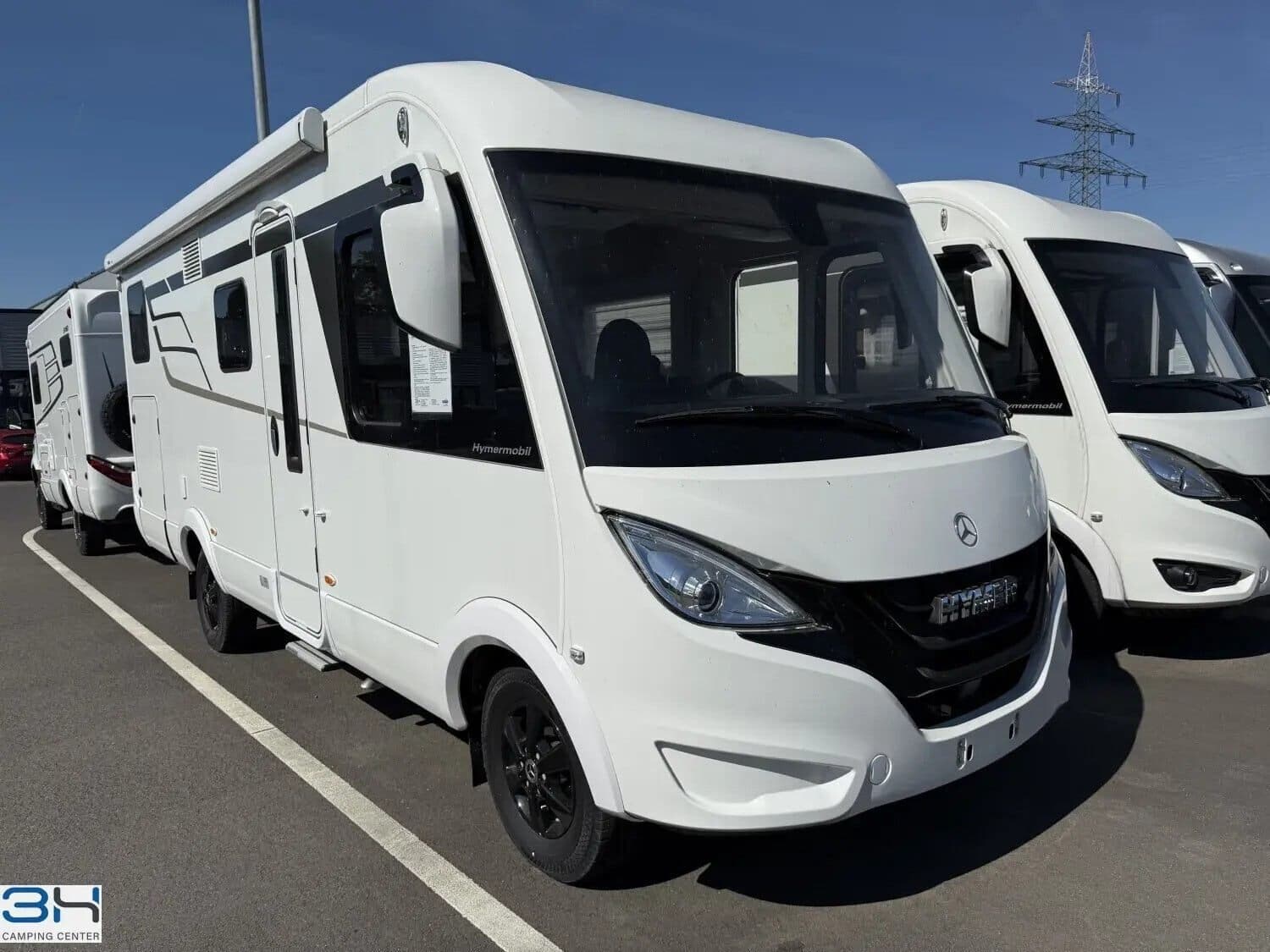 Wohnmobil Hymer B-Klasse MC I 580 mit 4 Sitzen bei 3H Camping Center GmbH Wohnmobil Mercedes Sprinter Hymer 580 B-Klasse MC I mit 4 Sitzen und 4 Schlafplätzen