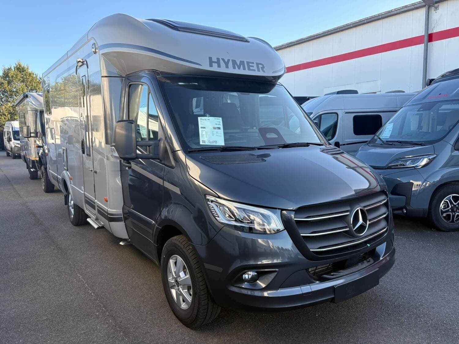 Wohnmobil Hymer B-Klasse MC T 600 mit 4 Sitzen bei Caravanpark Spann...an GmbH Wohnmobil Mercedes Sprinter Hymer 600 B-Klasse MC T mit 4 Sitzen und 5 Schlafplätzen