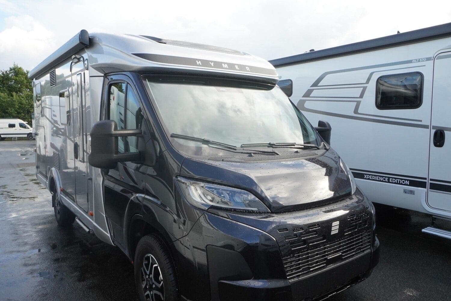 Wohnmobil Hymer Exsis-t 474 mit 4 Sitzen bei Caravanpark Spann...an GmbH Wohnmobil Fiat Ducato Hymer 474 Exsis-t mit 4 Sitzen und 2 Schlafplätzen