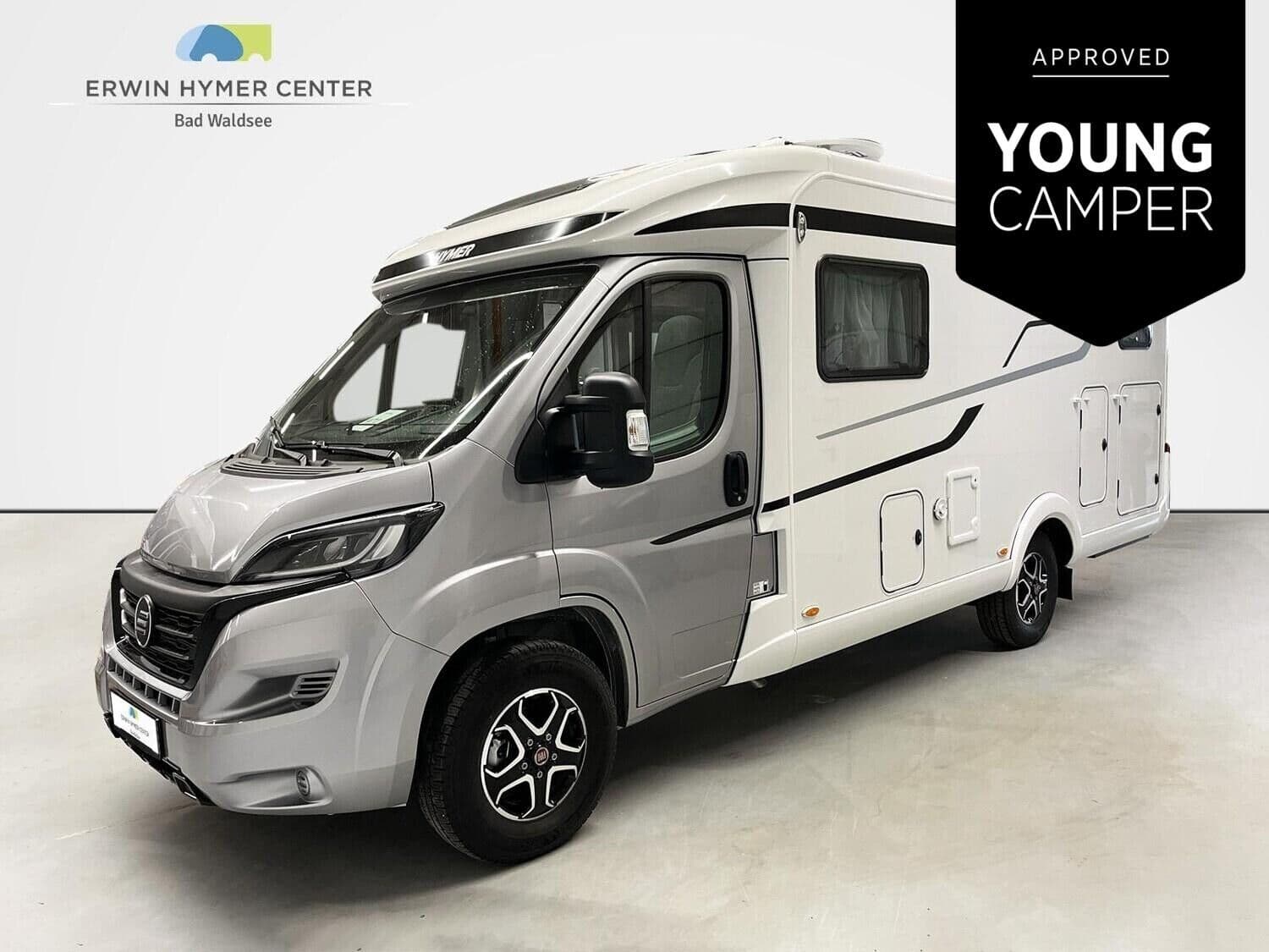 Wohnmobil Hymer Exsis-t Pure 580 mit 4 Sitzen bei ERWIN HYMER Center Bad Waldsee GmbH Wohnmobil Fiat Ducato Hymer 580 Exsis-t Pure mit 4 Sitzen und 3 Schlafplätzen