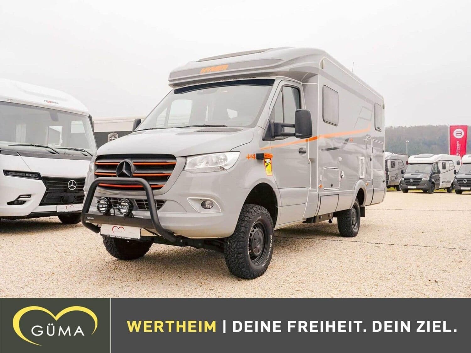 Wohnmobil Hymer ML-T 580 mit 4 Sitzen bei GÜMA Caravan-Motorcaravan GmbH & Co. KG Wohnmobil Mercedes Sprinter Hymer 580 ML-T mit 4 Sitzen und 2 Schlafplätzen